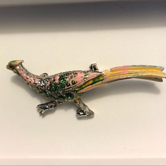 Vintage Bird 1950s Brooch - Picture 7 of 8